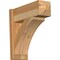 Ekena Millwork Thorton Rough Sawn Craftsman Outlooker, Western Red Cedar, 8"W x 22"D x 22"H OUT08X22X22THR04RWR - alternate 1
